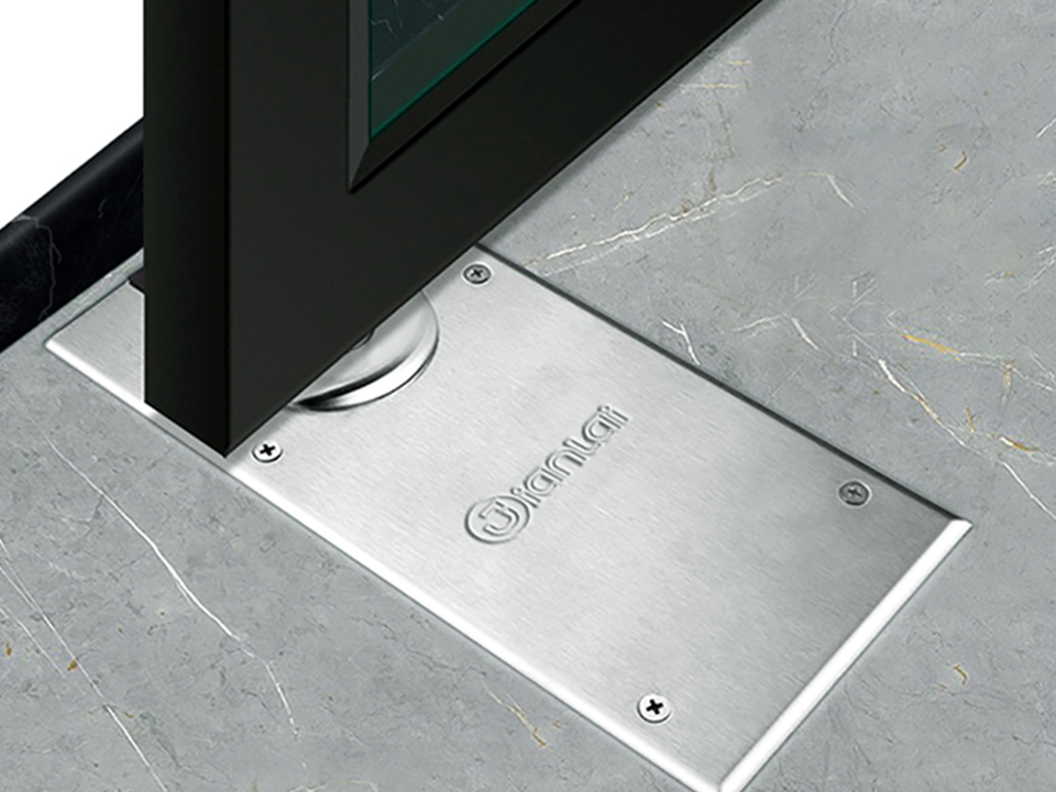 Pintu bingkai aluminium