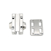 Keamanan Stainless Steel 304 Double Cylinder Entrance Glass Door Lock